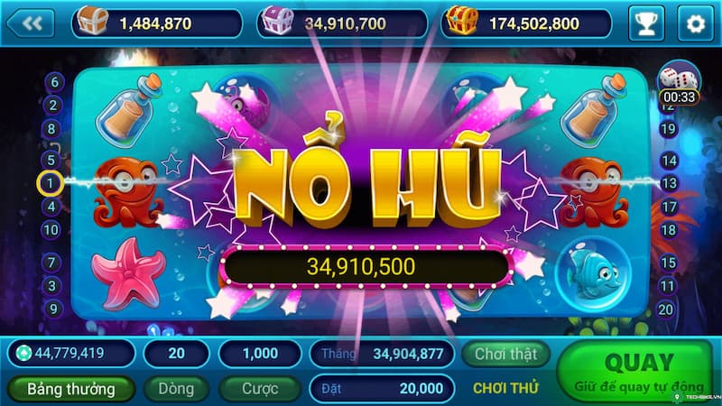 Hướng dẫn chi tiết cách chơi slot game quay hũ